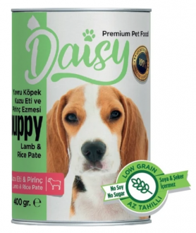 Daisy Kuzu Etli Pirinçli Ezme Yavru 400 gr Köpek Maması kullananlar yorumlar